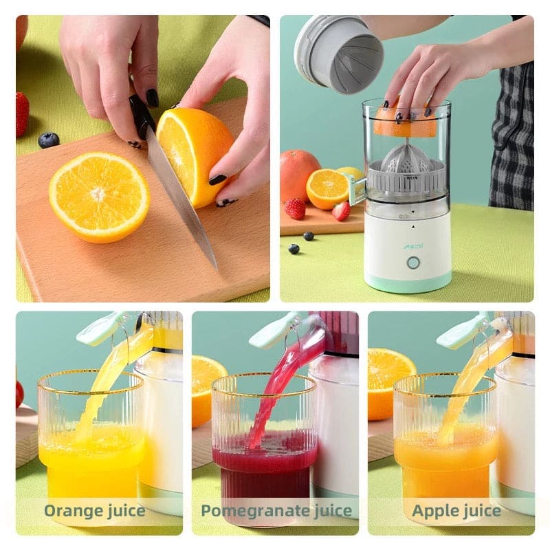 Wireless Juicer, Automatic Electric Fruit Juicer, USB Charges Juice Separator, Portable Squeezer Pressure Blender, Rechargeable Citrus Juicer, Wireless Juicer, Automatic Electric Fruit Juicer, USB Charges Juice Separator, Portable Squeezer Pressure Blender, Rechargeable Citrus Juicer,